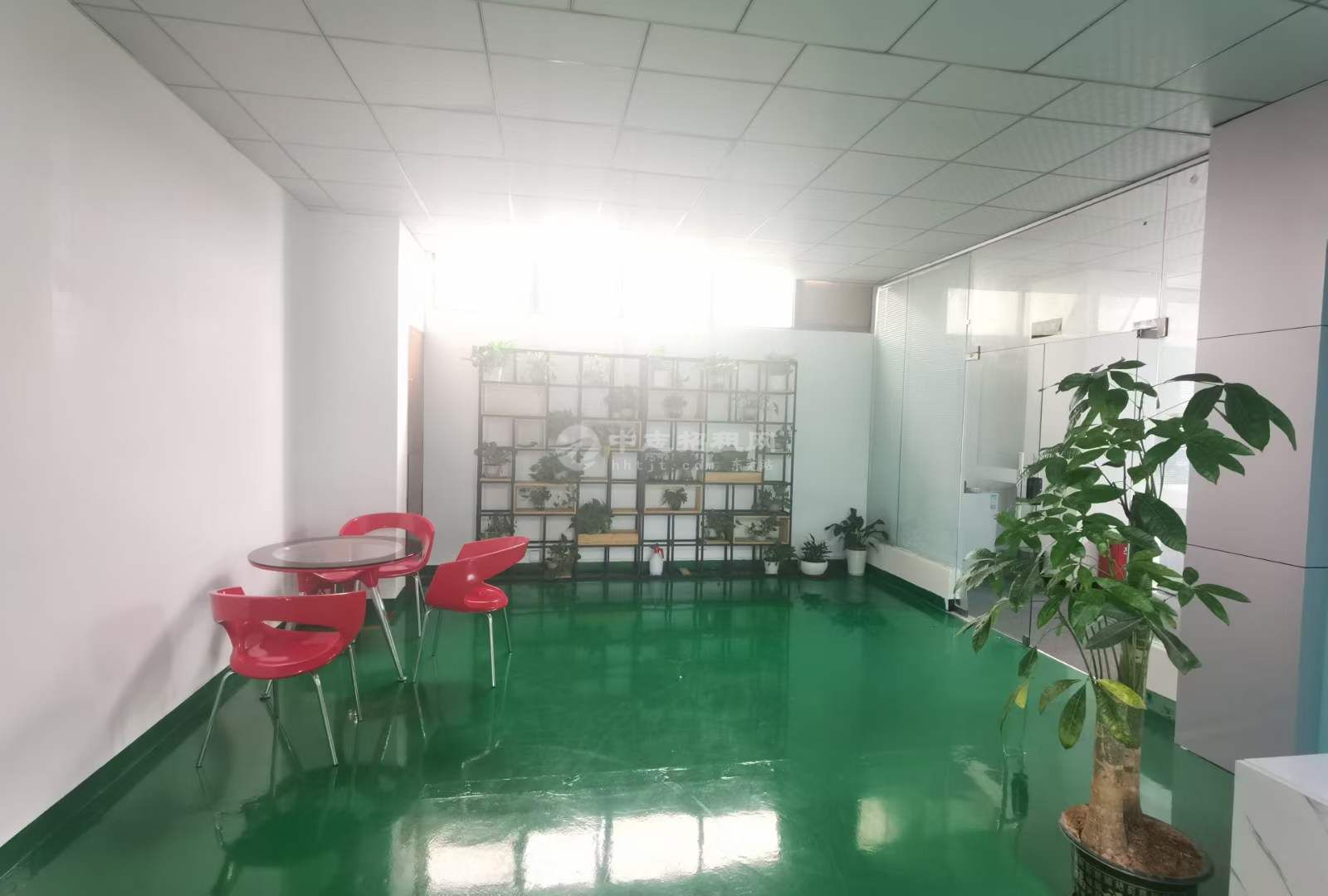 凤岗楼上精装修厂房出租1000平1